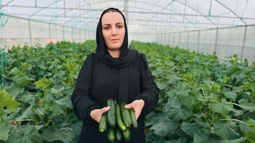 Iraklı Marya Hakkari'de mesleğini buldu! 3.5 ton üretime ulaştığında herkes tebrik için sıraya girdi