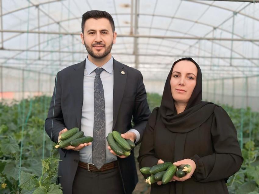 Iraklı Marya Hakkari'de mesleğini buldu! 3.5 ton üretime ulaştığında herkes tebrik için sıraya girdi