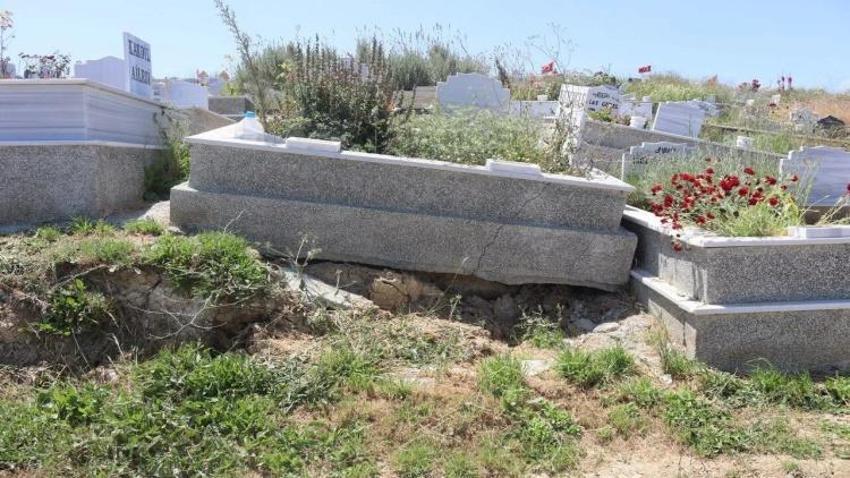 Samsun'da mezarlardan kemikler fırladı: Korkunç manzara! Acil çağrı yapıldı