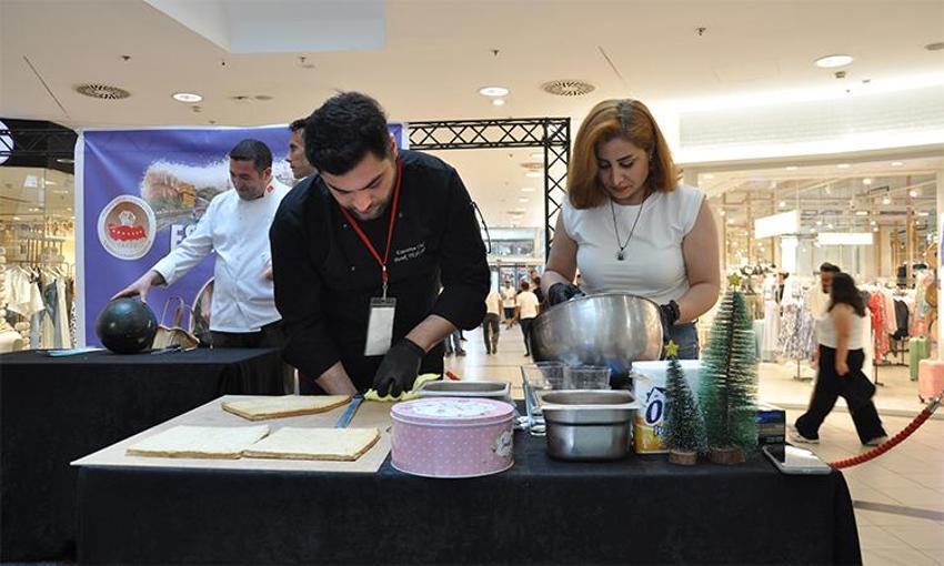 Eskişehir'de gastronomi ile sanat buluştu! Ustalar hünerlerini sergiledi