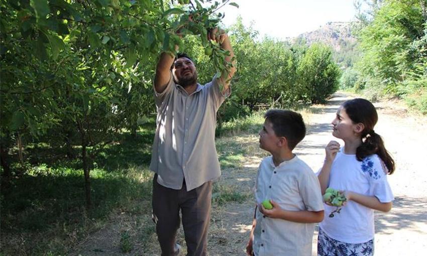 Ürünlerini don felaketinden böyle kurtardı! Örnek proje başarıya ulaştı, hepsini ücretsiz dağıtıyor