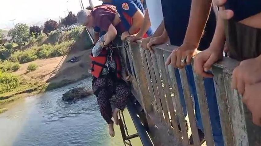 Tokat'ta dehşete düşüren olay! Barajın kapakları aniden açıldı, su seviyesi bir anda arttı, ölümden döndü