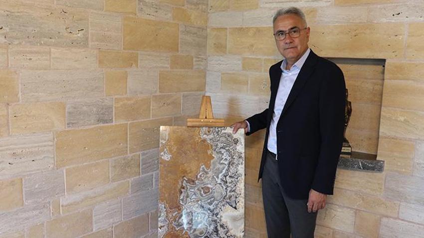 Sivas'ın göz alıcı doğal taşı: Oniks mermeri dünyaya satılıyor!