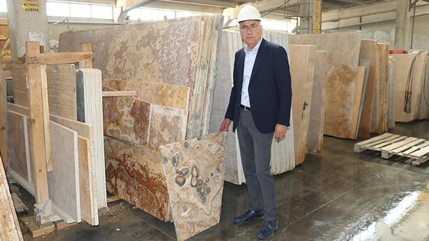 Sivas'ın göz alıcı doğal taşı: Oniks mermeri dünyaya satılıyor!