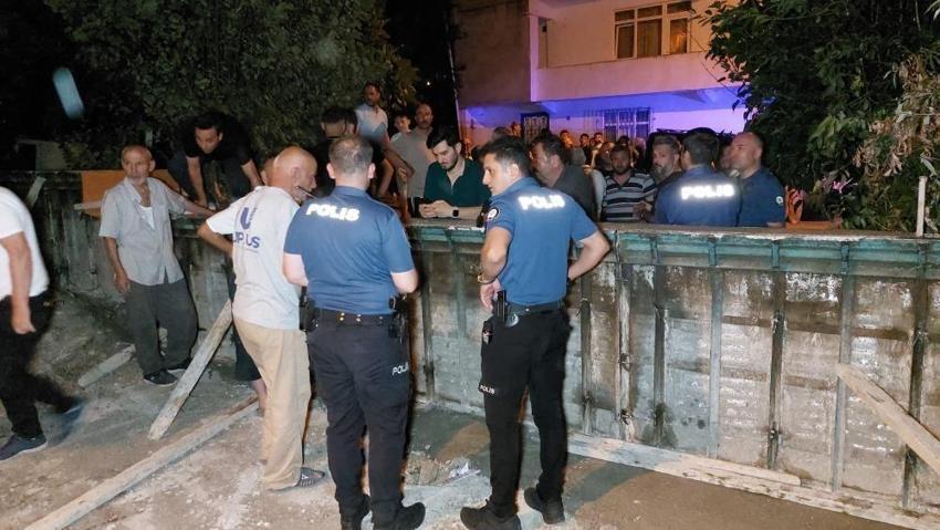 Sokağa beton döküp tapulu arazim dedi: Samsun'da gece vakti mahalle birbirine girdi