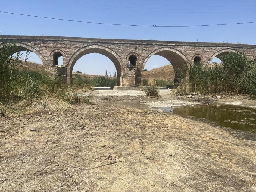 Tekirdağ'da şok eden manzara: Hayrabolu Deresi kurudu! 'Hayatımda ilk kez gördüm'