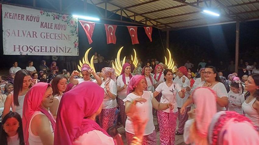 Manisalı kadınlardan şalvar gecesi: Asırlık gelenek yeniden canlandı