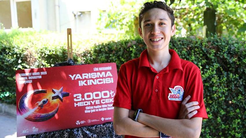 Mersin'de lise öğrencileri bir ilki başardı! Devrim gibi buluş, ölümlerin önüne geçecek