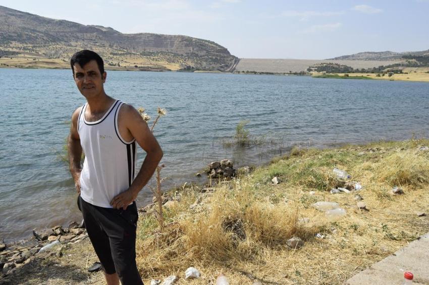 Diyarbakır Dicle'de vatandaşların tek bir isteği var! 'Göl kenarına mesire alanı istiyoruz'