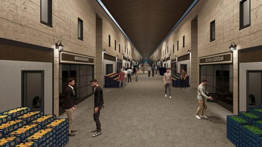 Gaziantep'te kuruluyor: Akıllı Sebze-Meyve Hali Türkiye'de bir ilk olacak