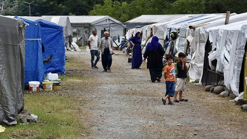 Çadırlar kuruldu hazırlıklar tamamlandı! Doğu ve Güneydoğu Anadolu'dan onlarca aile Ordu'ya geldi
