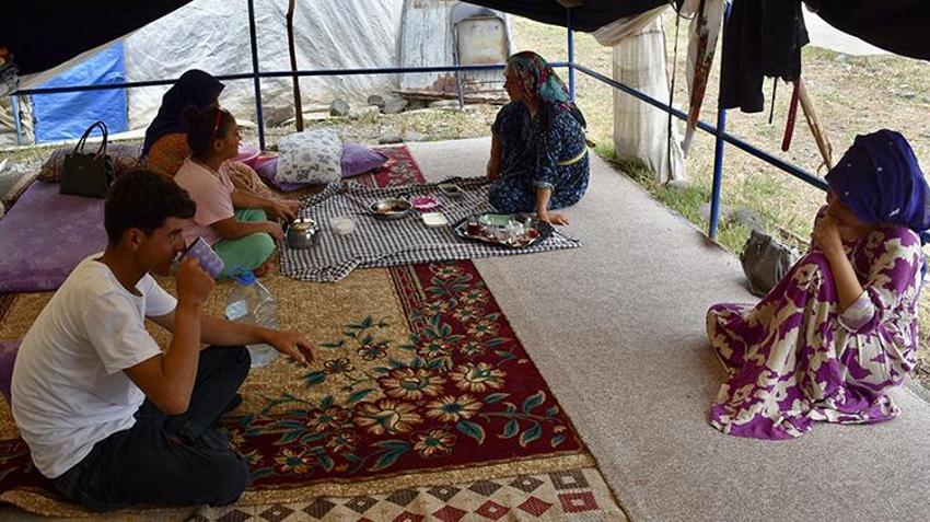 Çadırlar kuruldu hazırlıklar tamamlandı! Doğu ve Güneydoğu Anadolu'dan onlarca aile Ordu'ya geldi