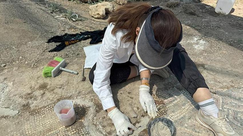 Mezar kazısı, 1700 yıllık sırrı ortaya çıkardı: Diyarbakır'da bulunan mozaik dünyayı sarsacak!