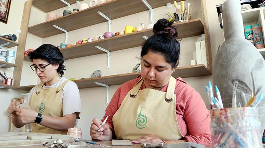 Üniversite mezunu kadınlar hobi olarak başladı! Erzurum'da bir ilke imza attılar