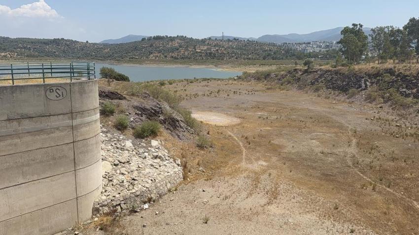 Bodrum'da su kalmadı: Barajlar kritik seviyeye geriledi