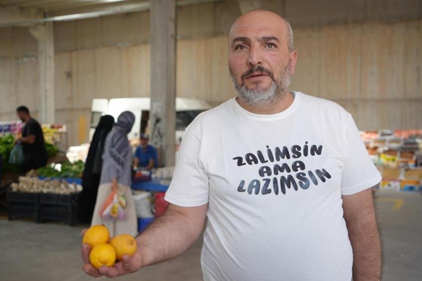 Bayburt'ta limonun fiyatı ikiye katlandı! 500 TL'de olsa alırım diyen var