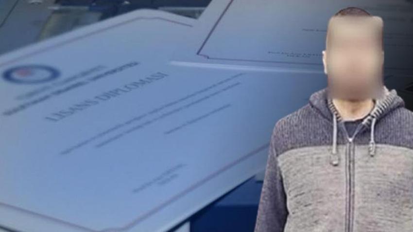 Sahte diploma yakalanan sanık suç makinesi çıktı, tam 44 kaydı var!