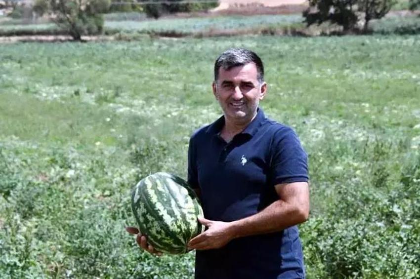Tekirdağ'da su seviyesi düşünce karpuz üretimi azaldı!