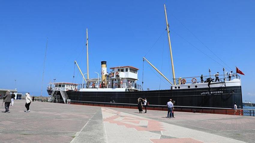 Bandırma Vapuru'na rekor ilgi! Samsun'da 1919 ruhu yeniden yaşatılıyor