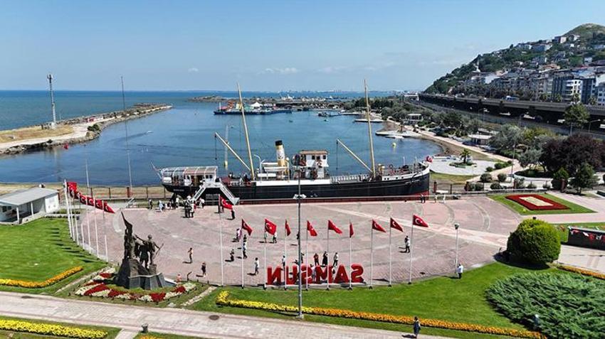 Bandırma Vapuru'na rekor ilgi! Samsun'da 1919 ruhu yeniden yaşatılıyor