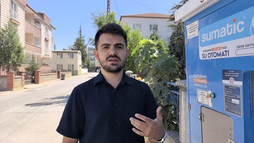 Bursalı genç girişimci suyun fiyatını düşürerek para kazanmaya başladı!
