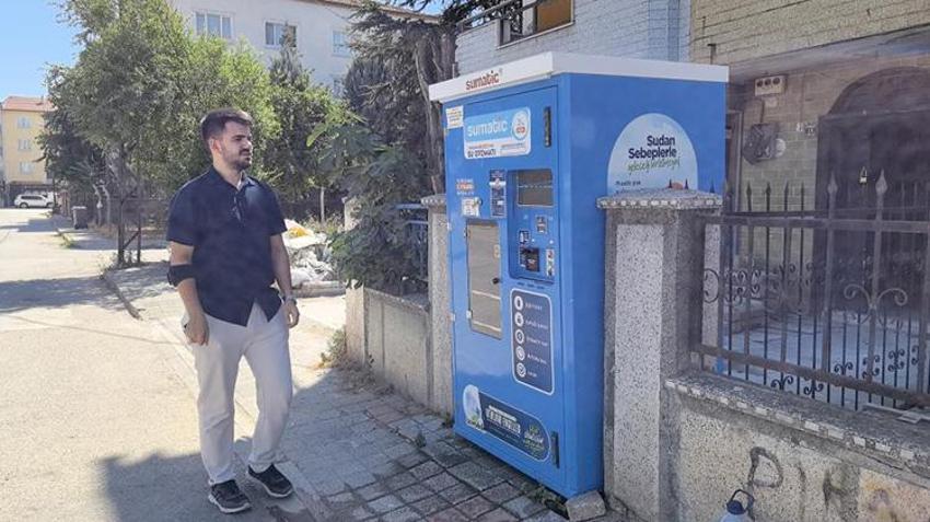 Bursalı genç girişimci suyun fiyatını düşürerek para kazanmaya başladı!