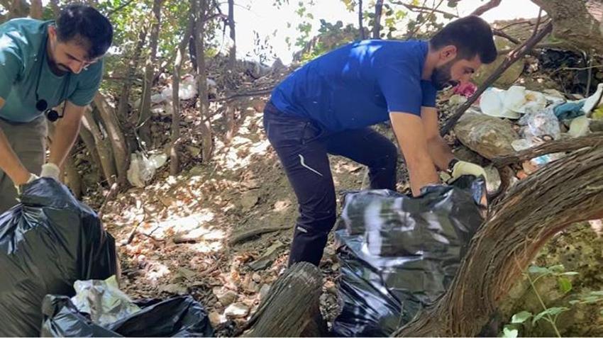 Hakkari'nin saklı Cenneti Kaval şelalesi çöp yığınlarına dönüştü!