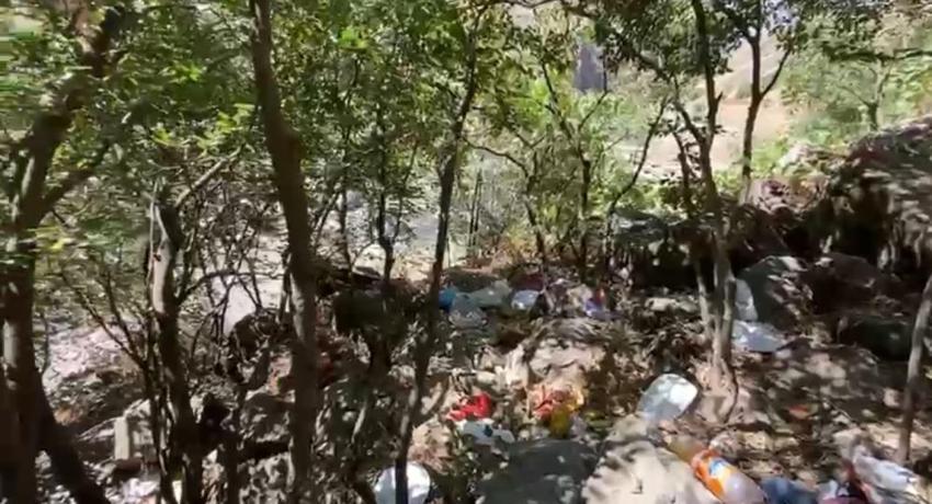 Hakkari'nin saklı Cenneti Kaval şelalesi çöp yığınlarına dönüştü!