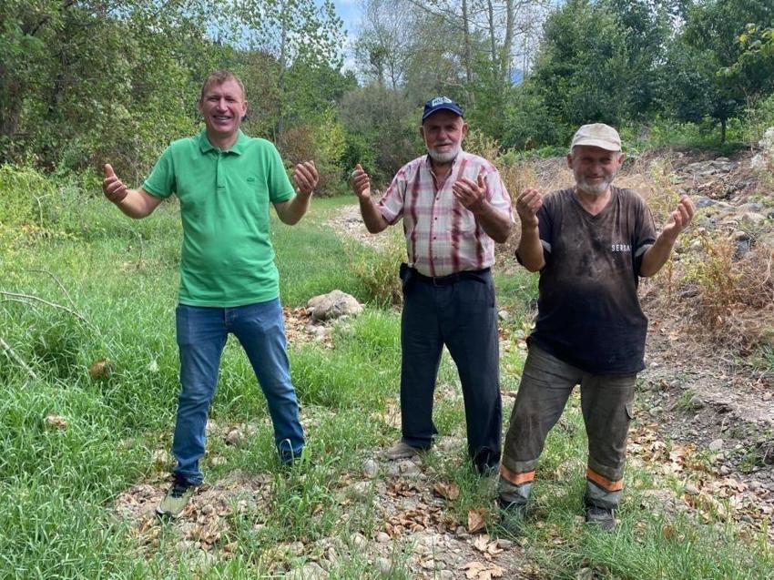 Kocaeli'de ilk kez gördüler: Çiftçiler su aramaya başladı