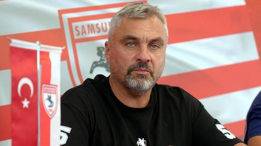 Samsunspor'da Thomas Reis 'ilk 11'de görebiliriz' deyip transferi açıkladı