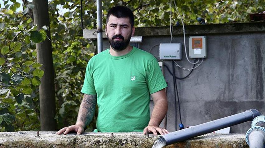 Giresunlu baba ve oğul kurdukları sistemle fındık verimini iki kat artırdı! Proje basit kârı yüksek