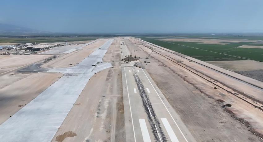 Hatay Havalimanı'nda hazırlıklar son aşamaya geldi! Vali Masatlı açılış tarihini açıkladı