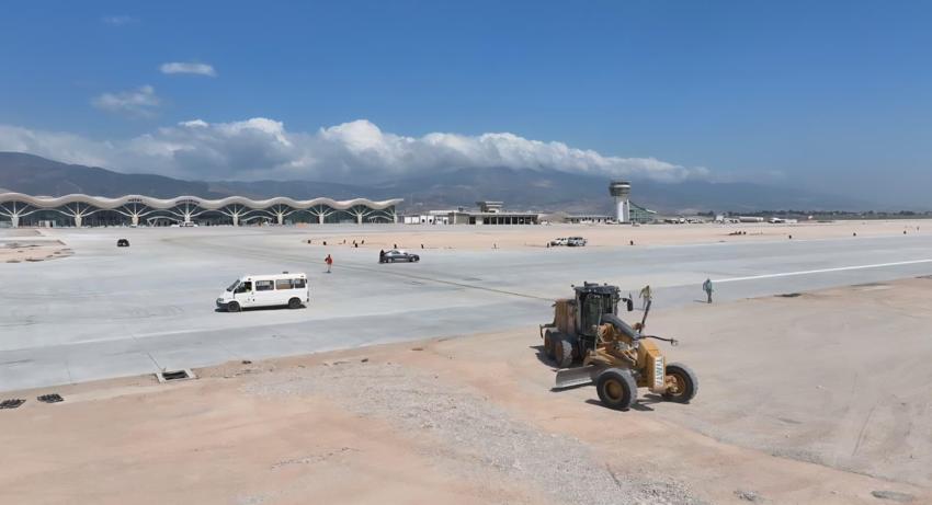 Hatay Havalimanı'nda hazırlıklar son aşamaya geldi! Vali Masatlı açılış tarihini açıkladı