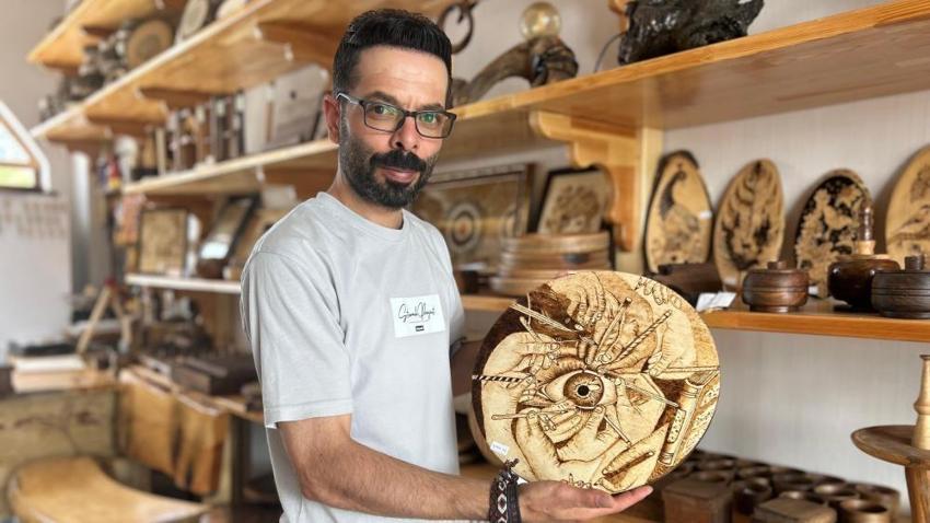 Van'da ömrünü tamamlayan ceviz ağaçları yeniden hayat buluyor!