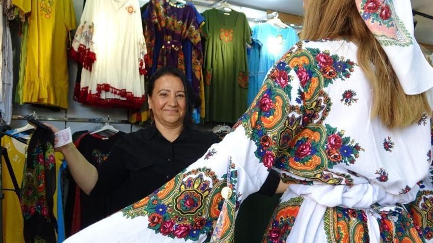 Mardin'in kıyafetleri turistleri çekiyor! Yüzde 90'ı düğünlerde giyiliyor