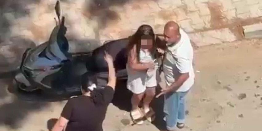 Adana'da panik anları! Kızını bıçakla kovaladı