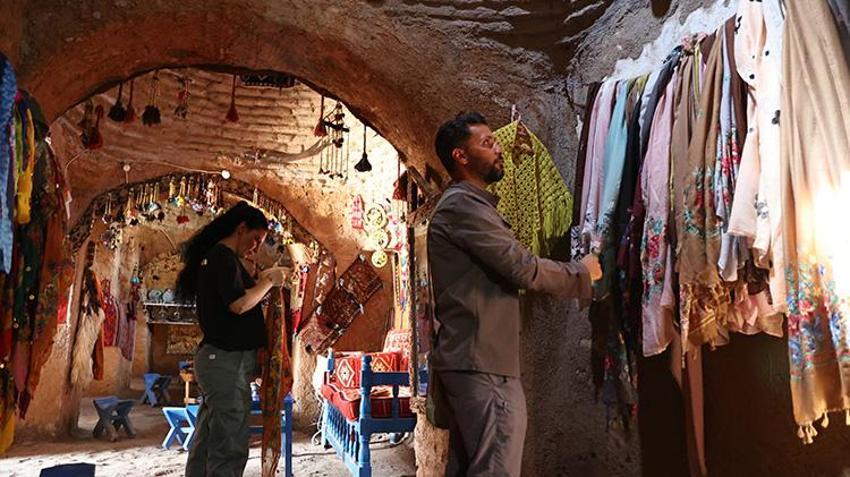 Harran'ın sıcağında kubbeli evlere sığınanlar kurtuluyor! 'Erciyes'e çıkmış gibiyim'