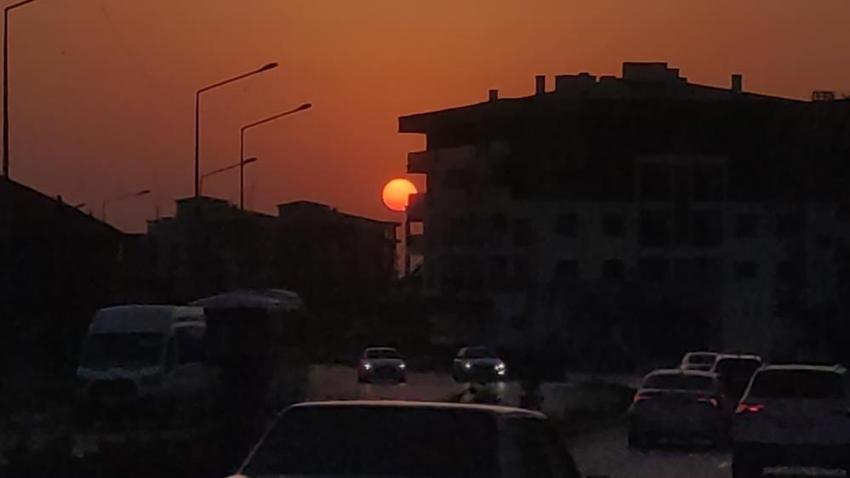 Türkiye'nin en doğusunda gün batımı mest ediyor!