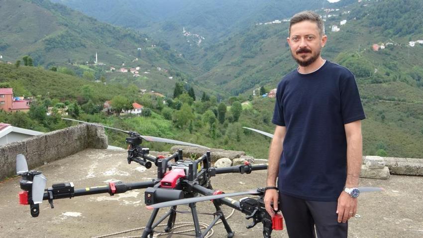 Giresunlu fındık üreticisi teknolojiden faydalandı zahmetten kurtuldu! İşçi bulamayınca bu yöntemi denedi