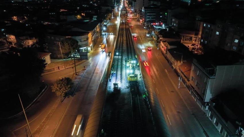 Bursa'da 17 yıl sonra bir ilk: Ulaşımda yıllar sonra bakıma alındı