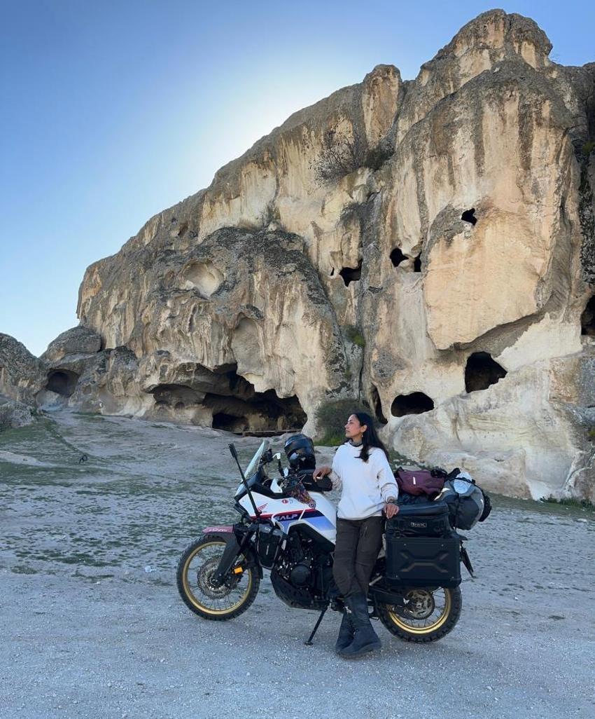 Mühendislik kariyerini bırakıp yollara düştü: Motosikletiyle Türkiye'yi keşfetti