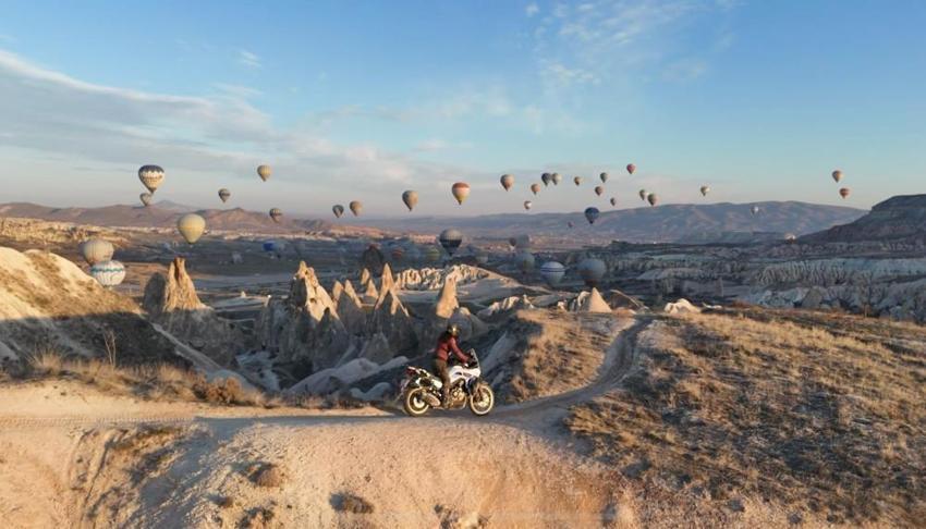 Mühendislik kariyerini bırakıp yollara düştü: Motosikletiyle Türkiye'yi keşfetti
