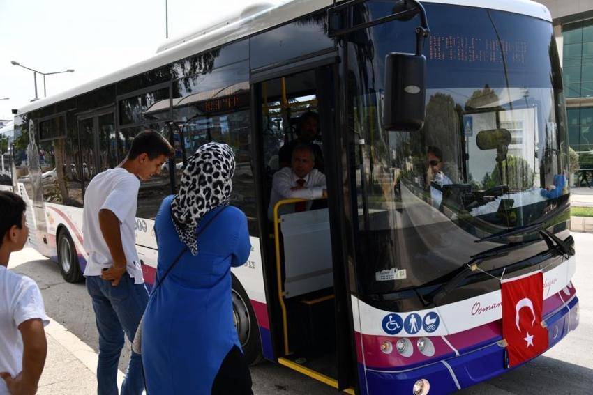 Osmaniye'de dönüşüm başladı: Hizmete başladı, ilk seferini ücretsiz yaptı