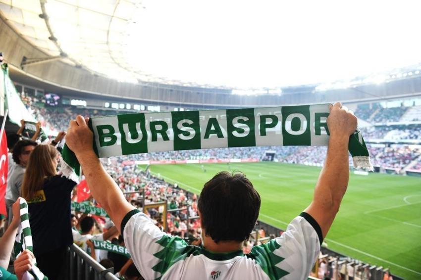 Bursaspor'u bu kez çocuklar destekledi! Tribüne taraftar desteği