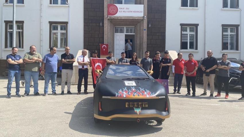 Tokatlı gençler elektrikli araç yarışlarında Türkiye birincisi oldu