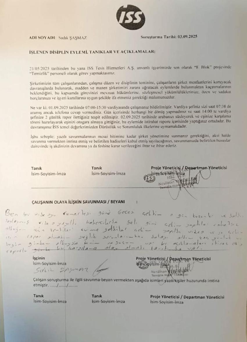 Eşine jest yaptı, işinden oldu: Adana'daki temizlik görevlisinin başına gelenler pes dedirtti!