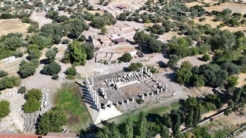 1700 yıllık tapınaktan gün yüzüne çıktı! Çanakkale'de sistem böyle kurulmuş: Keşif heyecan yarattı
