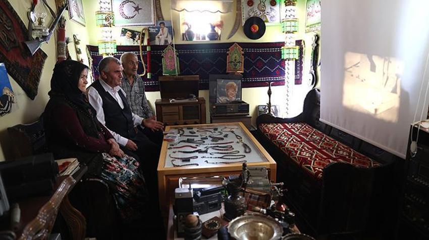 Nevşehir'de bu evin her kapısı geçmişe açılıyor: Biriktirdiği antikalarla evini müzeye çevirdi