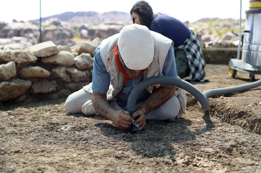 Diyarbakır Çayönü Tepesi'nde 9 bin 500 yıllık 'kamusal yapı' gün yüzüne çıkarıldı