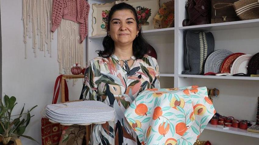 Evde kayınvalidesiyle yapmaya başladı, üretimi artırdı, şimdi talebe yetişemiyor
